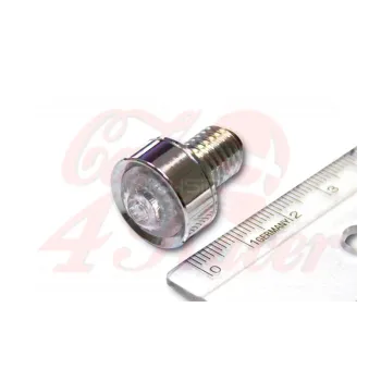 cafe 4 racer - Highsider Mono LED Turn Signal chrome - Highsider Bar end indicators 4054783024582