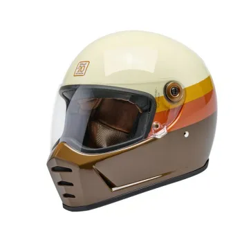 cafe 4 racer - Biltwell Lane Splitter přilba intersection zlatá/stříbrná/bronze - BILTWELL Biltwell Lane Splitter 