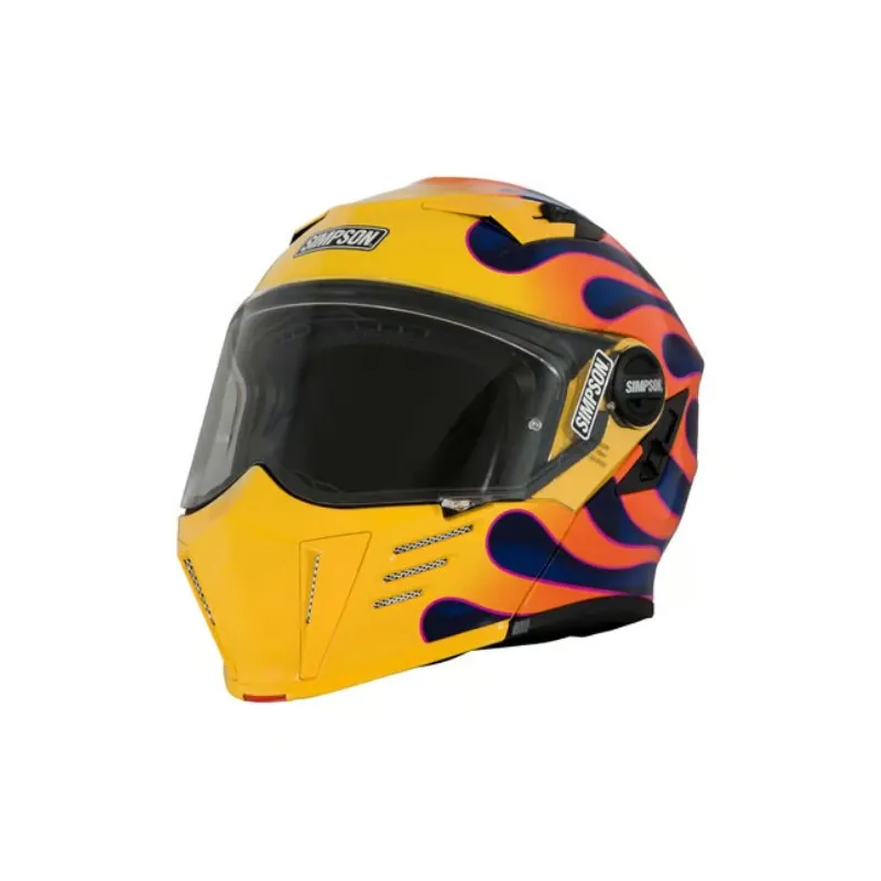 cafe 4 racer - Simpson Darksome helmet wildfire - Simpson Simpson 