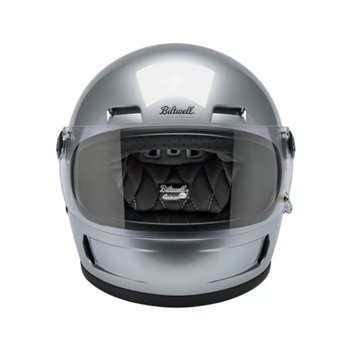 Biltwell Gringo SV helmet gloss silver