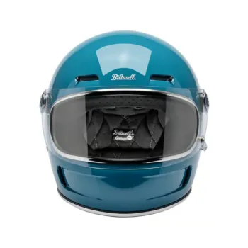 cafe 4 racer - Biltwell Gringo SV helmet gloss atlantic teal - BILTWELL Biltwell Gringo SV 2026 