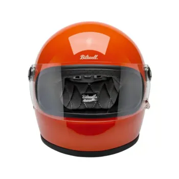 cafe 4 racer - Biltwell Gringo S helmet gloss hazard orange - BILTWELL Biltwell Gringo S 2025 