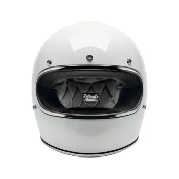cafe 4 racer - Biltwell Gringo helma lesklá bílá - BILTWELL Biltwell Gringo DOT 