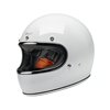 cafe 4 racer - Biltwell Gringo helmet gloss white - BILTWELL Biltwell Gringo DOT 