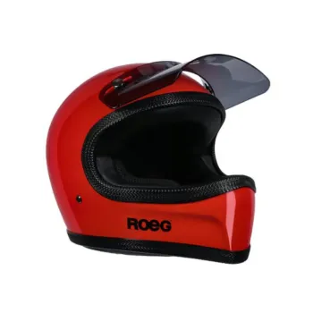 cafe 4 racer - Roeg Peruna 2.0 helmet flaming red - ROEG ROEG Peruna helmet 
