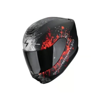 cafe 4 racer - Scorpion EXO-Combat EVO helmet graphite - Scorpion  SCORPION 