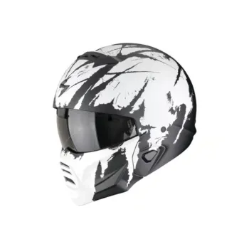 cafe 4 racer - Prilba Scorpion ADX-2 Solid matná perleťová čierna - Scorpion  SCORPION 