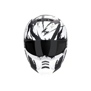 Přilba Scorpion Exo-Combat II Marauder matná černá/bílá