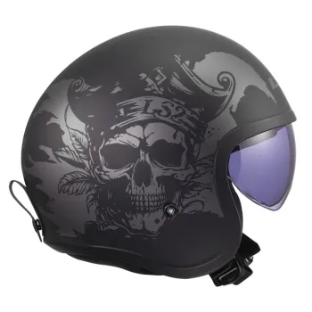cafe 4 racer LS2 custom bike parts 