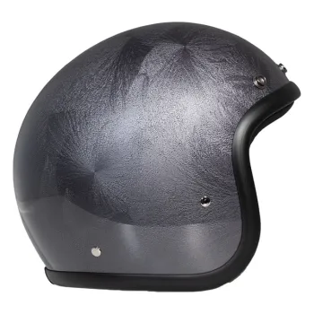 cafe 4 racer - DMD Retro helmet Rainbow Green - DMD DMD Vintage open helmet 