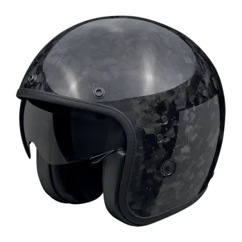 cafe 4 racer - Scorpion Exo-Combat Evo Solid přilba matná černá - Scorpion  SCORPION 