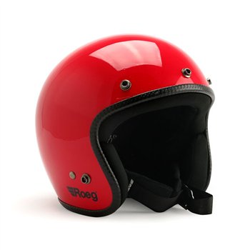 cafe 4 racer - Roeg JETT helma plamenná červená lesklá - ROEG Přilby ROEG JETT 
