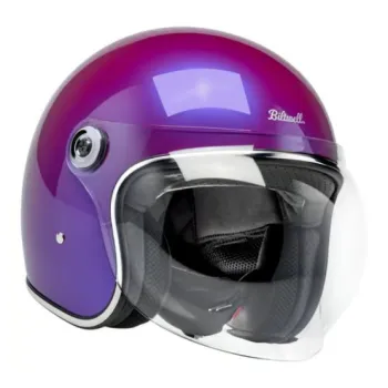cafe 4 racer - Biltwell Tahoe helmet metallic grape - BILTWELL Biltwell Tahoe 2026 