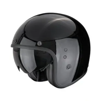 cafe 4 racer - Pevná prilba Scorpion Belfast Evo matná čierna - Scorpion  SCORPION 