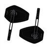 cafe 4 racer - Handlebar End Mirror "AIR" - HS MOTO Germany Bar end mirrors 4251926911475