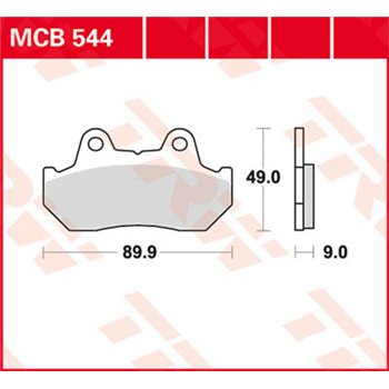 cafe 4 racer - FA229HH EBC Goldstuff Brake pads - EBC Brake pads / shoes 5050953003028