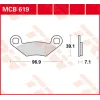 Disc brake pads MCB619