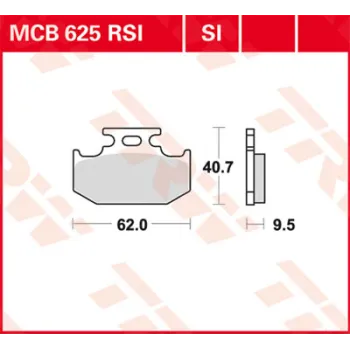cafe 4 racer - FA188HH EBC Goldstuff Brake pads - EBC Brake pads / shoes 5050953002427