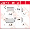 cafe 4 racer - Disc brake pads MCB740EC - TRW Brake pads / shoes 3322938090951