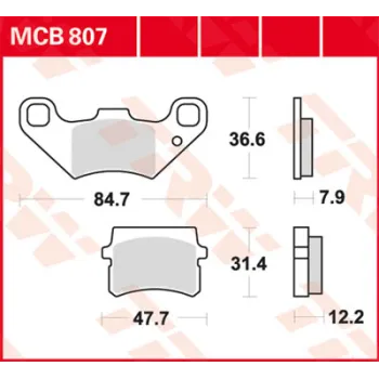 cafe 4 racer - FA160 EBC Blackstuff Brake pads - EBC Brake pads / shoes 5050953001994
