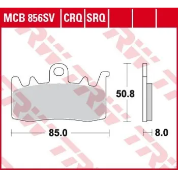 cafe 4 racer - FA160 EBC Blackstuff Brake pads - EBC Brake pads / shoes 5050953001994