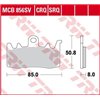 cafe 4 racer - Disc brake pads MCB856CRQ - TRW Brake pads / shoes 3322938218867