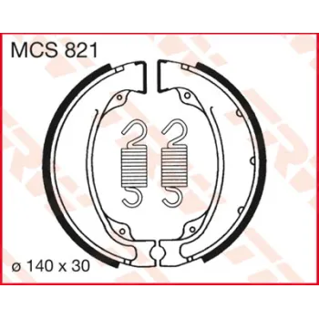 cafe 4 racer - 833G EBC Premium Brake Pads Water Grooved - EBC Brake pads / shoes 5050953100246