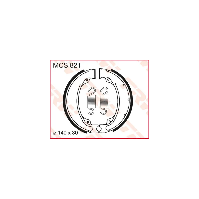 Brake shoes MCS821