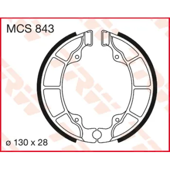 Brake shoes MCS843