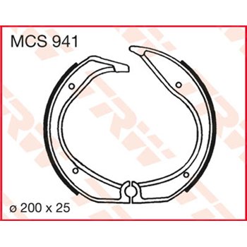 Brake shoes MCS941