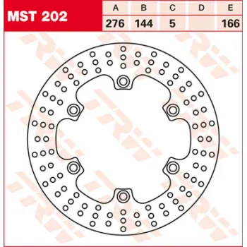 cafe 4 racer - MD9118D EBC INOX-Disc - EBC Brake discs 5050953315299