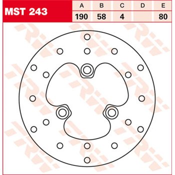 cafe 4 racer - VR1003BLU EBC INOX VEE-Rotor - EBC Brzdové kotouče 5050953625534