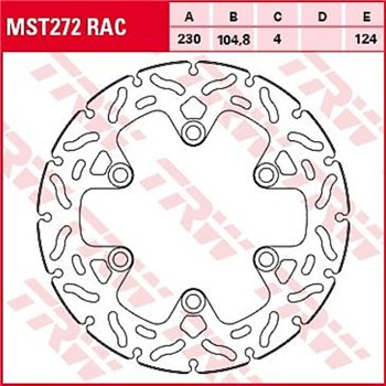 cafe 4 racer - FSD021 EBC Custom Disc - EBC Brake discs 