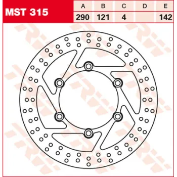 cafe 4 racer - BREMB BRAKE DISC ORO SERIE 78B40841 - Brembo Brake discs 
