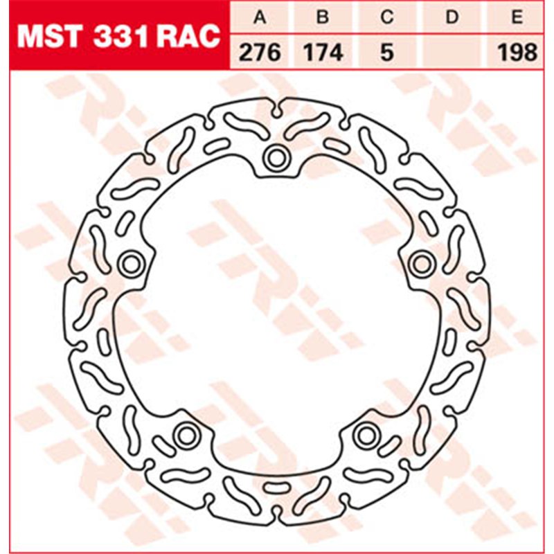 cafe 4 racer - TRW Brzdový kotouč MST331RAC - TRW Brzdové kotouče 3322937403011