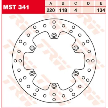 cafe 4 racer - MD6066D EBC INOX-Disc - EBC Brake discs 5050953305627