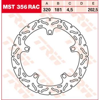 cafe 4 racer - BREMB BRAKE DISC ORO SERIE 68B40770 - Brembo Brake discs 