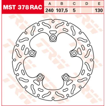 cafe 4 racer - MD626LS EBC INOX-Disc - EBC Brake discs 5050953310768