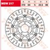 Floating brake disc MSW217
