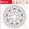Floating brake disc MSW223