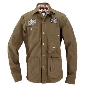 cafe 4 racer - Army Surplus TF-2216 Hardshel jacket black - Army Surplus Bundy 