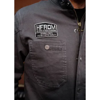 cafe 4 racer - Holy Freedom King bunda sivá - HOLY FREEDOM Bundy 