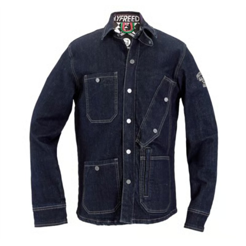 cafe 4 racer - Holy Freedom King bunda denim - HOLY FREEDOM Bundy 
