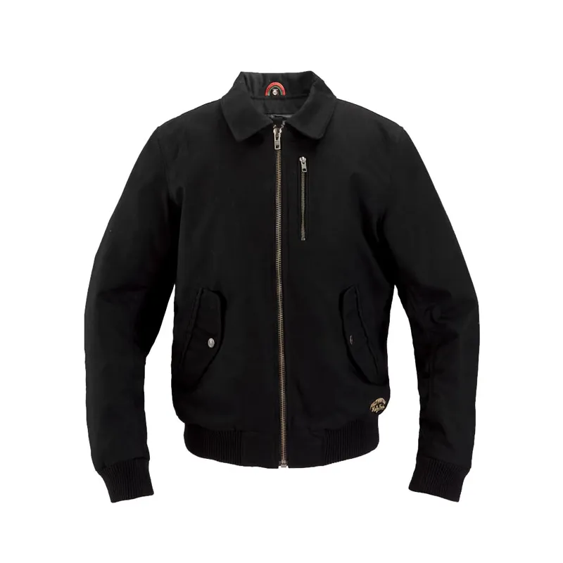 cafe 4 racer - Holy Freedom Crew Bomber bunda čierna - HOLY FREEDOM Bundy 