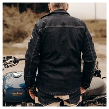 cafe 4 racer - Holy Freedom Crew Bomber bunda čierna - HOLY FREEDOM Bundy 