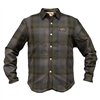cafe 4 racer - Holy Freedom Bear lined shirt gray - HOLY FREEDOM Shirts 