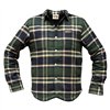 cafe 4 racer - Holy Freedom Macleod lined shirt green - HOLY FREEDOM Shirts 