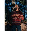 cafe 4 racer - Holy Freedom Redford lined shirt red - HOLY FREEDOM Shirts 