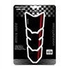 cafe 4 racer - Keiti Tankpad KT3610 | černá / červená - Keiti Boční ochranná & Popruhy  nádrže 4251926912243