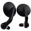 cafe 4 racer - Handlebar End Mirror "CUP II" | ABS/Alu | Black -  Bar end mirrors 4251926912502